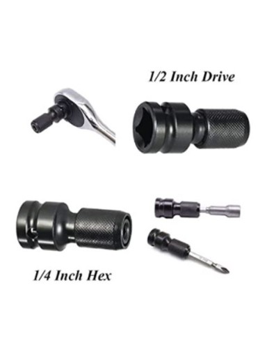 ADAPTADOR PARA LLAVES DE VASO DE IMPACTO DE 1/2\" A 1/4\" BLIM