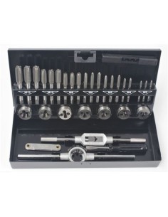 JUEGO MACHOS Y COJINETES 32 PCS MADER