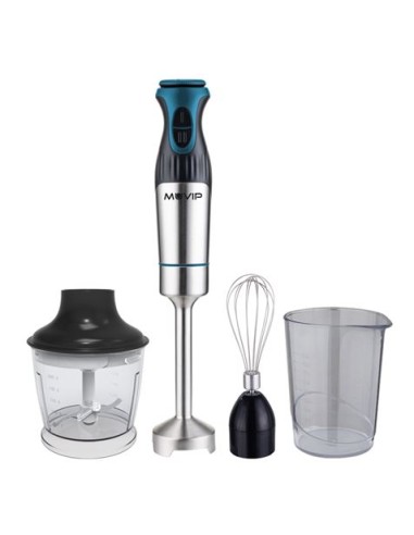 BATIDORA DE MANO INOX 1200W + ACCESORIOS MUVIP