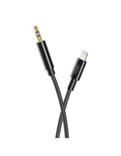 CABLE LIGHTNING - MINI JACK 3.5MM 1 METRO NEGRO XO