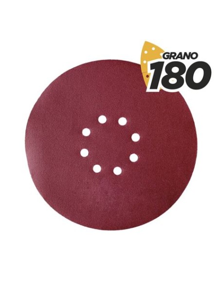 PACK 5 LIJAS REDONDAS GR180 VELCRO COMPATIBLE BL0223 BLIM