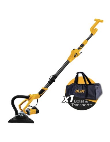LIJADORA DE PARED 750W DOBLE PLATO + BOLSA DE TRANSPORTE Y LIJAS BLIM
