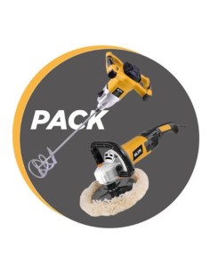 PACK PULIDORA 1500W + MEZCLADOR ELECTRICO 1500W BLIM