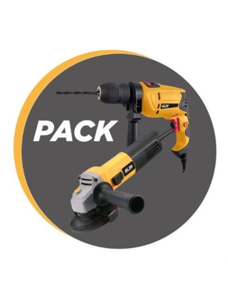 PACK TALADRO 500W + RADIAL 115-125MM 800W BLIM