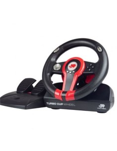 VOLANTE CON PEDALES COMPATIBLES CON NINTENDO SWITCH TURBO CUP WHEEL FR-TEC