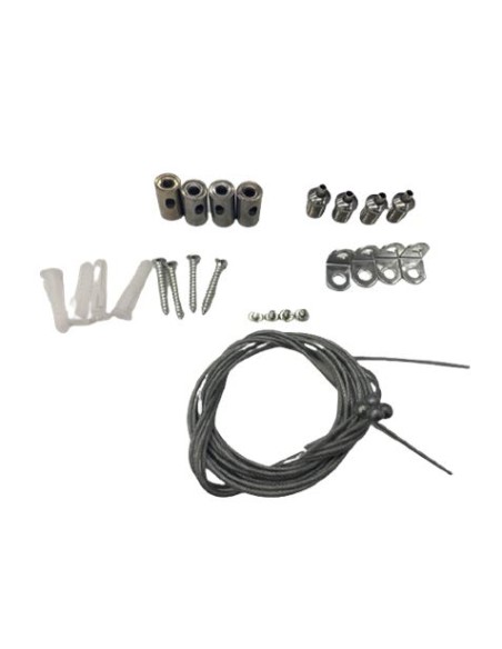 PACK PARA SUJECION EN SUSPENSION PANELES LED ELBAT