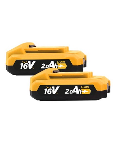 TALADRO PERCUTOR 16V | 2 BATERIAS 2AH BLIM
