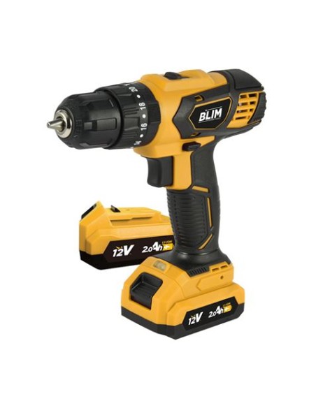 TALADRO PERCUTOR 12V | 2 BATERIAS 2AH BLIM