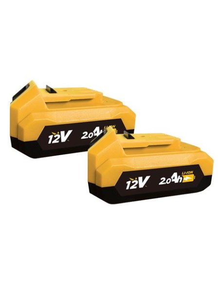TALADRO PERCUTOR 12V | 2 BATERIAS 2AH BLIM