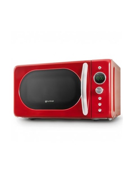 MICROONDAS VINTAGE ROJO 700W. GRUNKEL