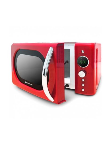 MICROONDAS VINTAGE ROJO 700W. GRUNKEL