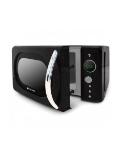 MICROONDAS VINTAGE NEGRO 700W. GRUNKEL 2