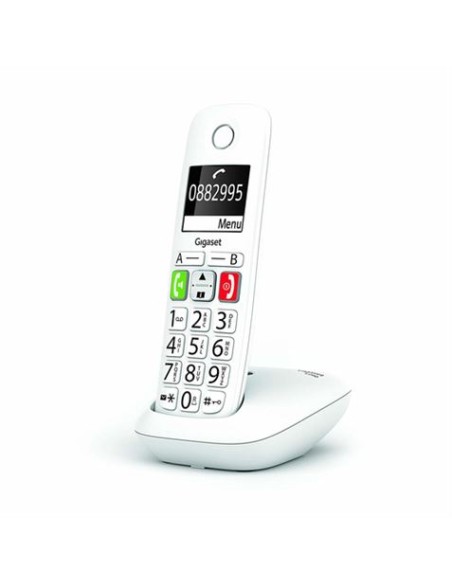 TELEFONO FIJO INALAMBRICO E290 TECLAS GRANDES BLANCO GIGASET