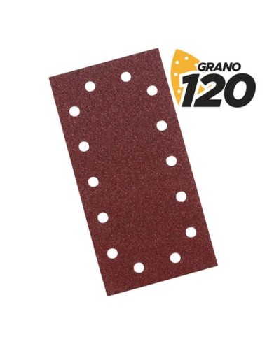 PACK 10 LIJAS RECTANGULARES GRANO 120 PARA BL0123, BL0422 BLIM