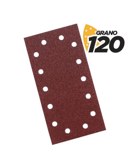 PACK 10 LIJAS RECTANGULARES GRANO 120 PARA BL0123, BL0422 BLIM