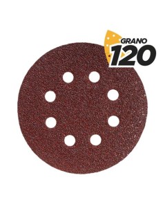 PACK 10 LIJAS CIRCULARES 150MM GRANO 120 PARA BL0136 BLIM