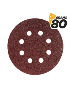 PACK 10 LIJAS CIRCULARES 150MM GRANO 80 PARA BL0136 BLIM