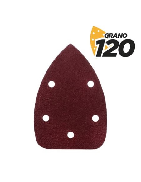 PACK 10 LIJAS GRANO 120 PARA LIJADORA BL0124