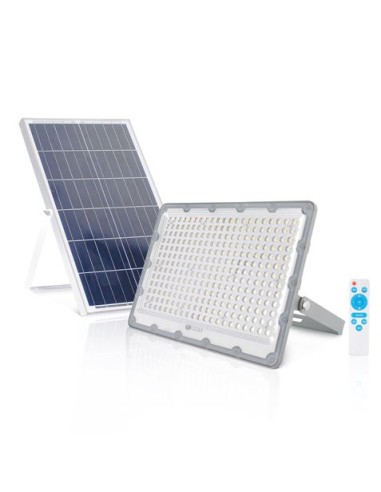 FOCO LED SOLAR 200W 3600LM + CONTROL REMOTO ELBAT