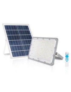 FOCO LED SOLAR 100W 2700LM + CONTROL REMOTO ELBAT