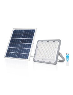 FOCO LED SOLAR 50W 1440LM + CONTROL REMOTO ELBAT