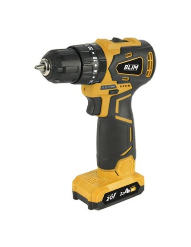 TALADRO PERCUTOR S/CARBONES 20V | 2 BATERIAS 2AH BLIM