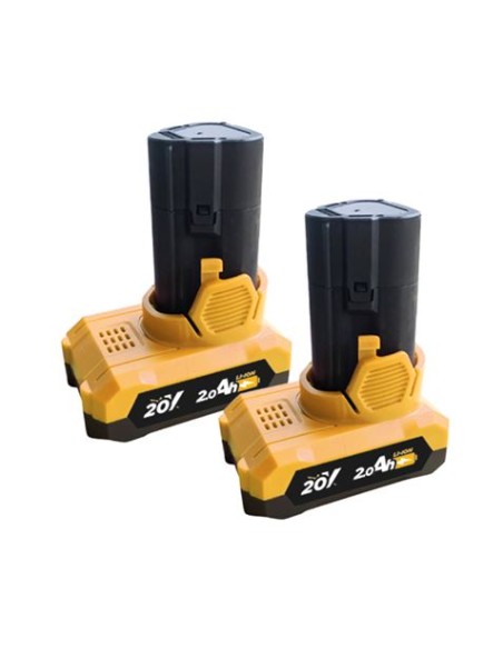 TALADRO PERCUTOR S/CARBONES 20V | 2 BATERIAS 2AH BLIM