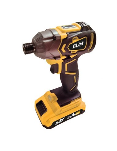 ATORNILLADOR DE IMPACTO S/CARBONES 20V | 2 BATERÃAS 2AH BLIM