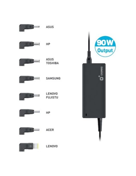 CARGADOR UNIVERSAL AUTOMATICO 90W 8 PUNTAS CROMAD