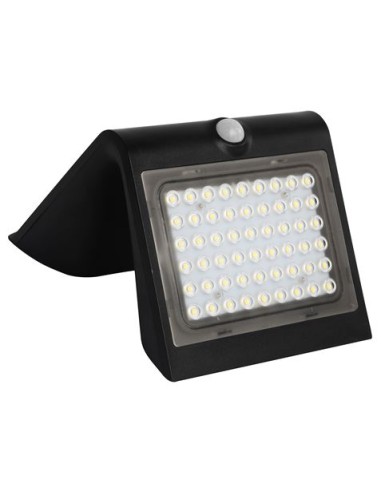 APLIQUE LED SOLAR 4W 500LM DOBLE ILUMINACIÃ“N NEGRO ELBAT