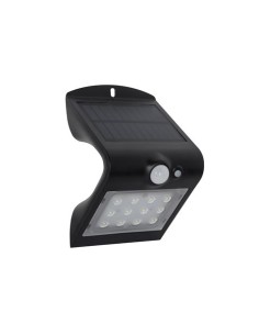 APLIQUE LED SOLAR 1.5W 220LM DOBLE ILUMINACIÃ“N NEGRO ELBAT