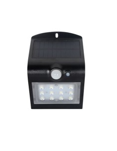 APLIQUE LED SOLAR 1.5W 220LM DOBLE ILUMINACIÃ“N NEGRO ELBAT 2