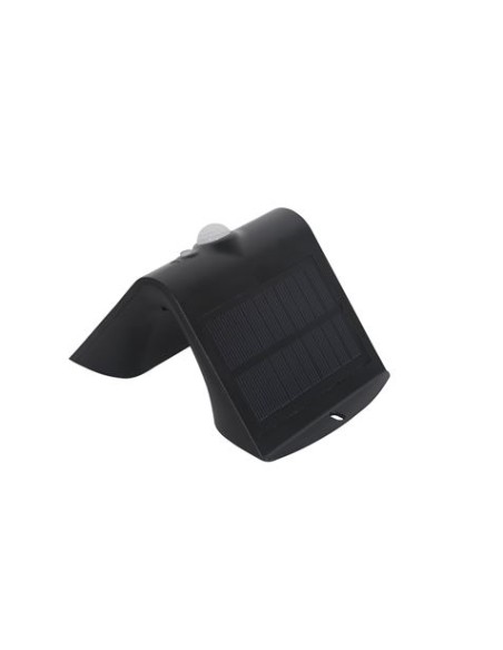 APLIQUE LED SOLAR 1.5W 220LM DOBLE ILUMINACIÃ“N NEGRO ELBAT