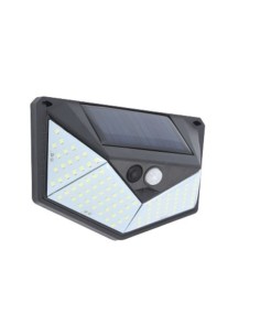 APLIQUE LED SOLAR 250LM ILUMINACIÃ“N 3 CARAS NEGRO ELBAT 2