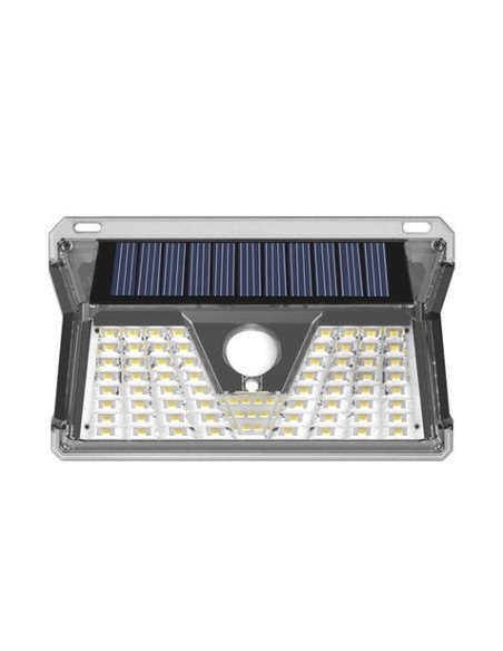 APLIQUE LED SOLAR 260LM NEGRO ELBAT