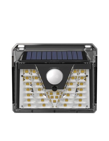 APLIQUE LED SOLAR 150LM NEGRO ELBAT