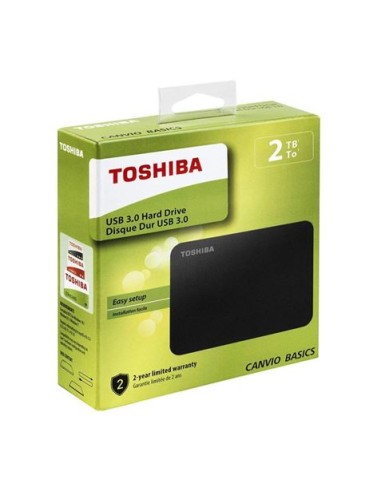 DISCO DURO EXTERNO 2TB 2.5\" USB 3.0 CANVIO BASICS TOSHIBA