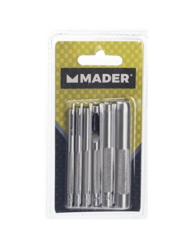 JUEGO 5 PCS SACABOCADOS MADER
