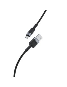 CABLE NB198MC CARGA RAPIDA 2.4A MICRO USB A USB | 1 METRO | NEGRO