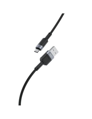 CABLE NB198MC CARGA RAPIDA 2.4A MICRO USB A USB | 1 METRO | NEGRO