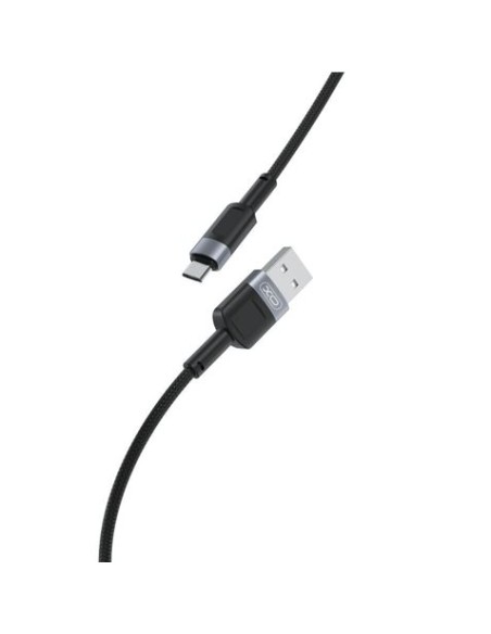 CABLE NB198MC CARGA RAPIDA 2.4A MICRO USB A USB | 1 METRO | NEGRO