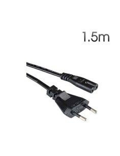 CABLE ALIMENTACION CORRIENTE TIPO 8 1.5MTRS CROMAD