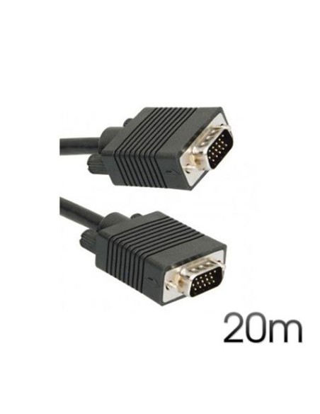 CABLE VGA MACHO-MACHO 20M 15PIN CROMAD
