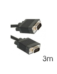 CABLE VGA MACHO-MACHO 3M 15PIN CROMAD