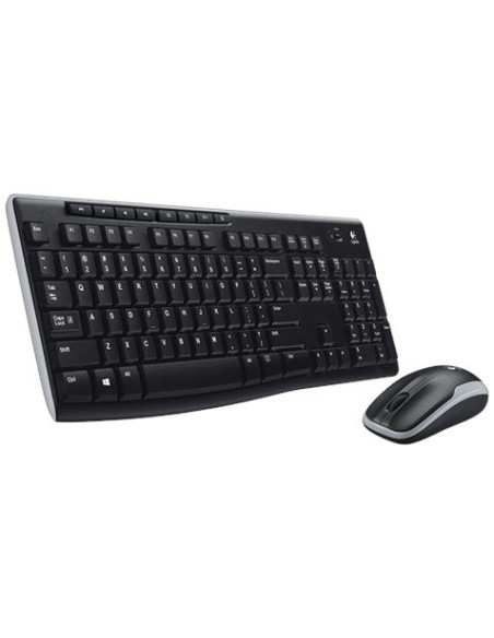TECLADO+RATON LOGITECH MK270 WIRELESS NEGRO
