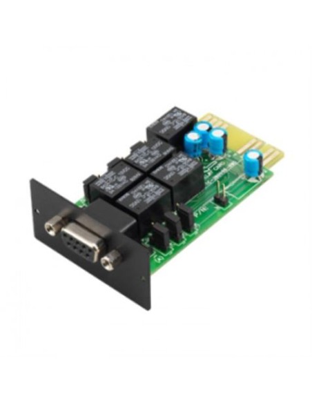 Tarjeta de contactos secos (Relays) en puerto SNMP