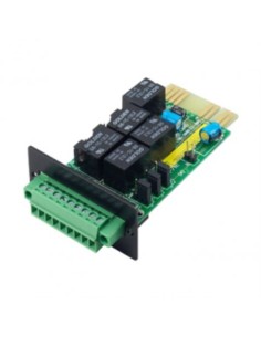 Tarjeta de contactos secos (Relays) en puerto SNMP 2