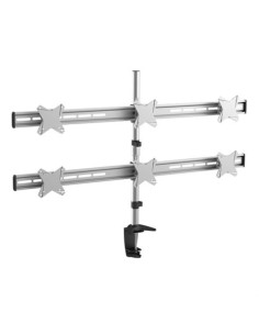 SOPORTE DE MESA PARA 6 MONITORES 13\"-23\" CROMAD