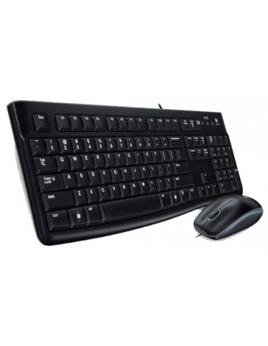 TECLADO+RATON LOGITECH MK120 NEGRO