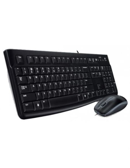 TECLADO+RATON LOGITECH MK120 NEGRO